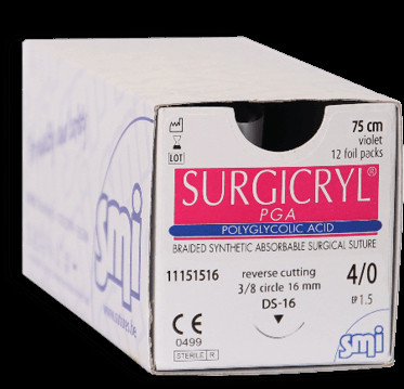 Fil de Suture SMI SURGICRYL - Résorbable (boite de 12 fils)