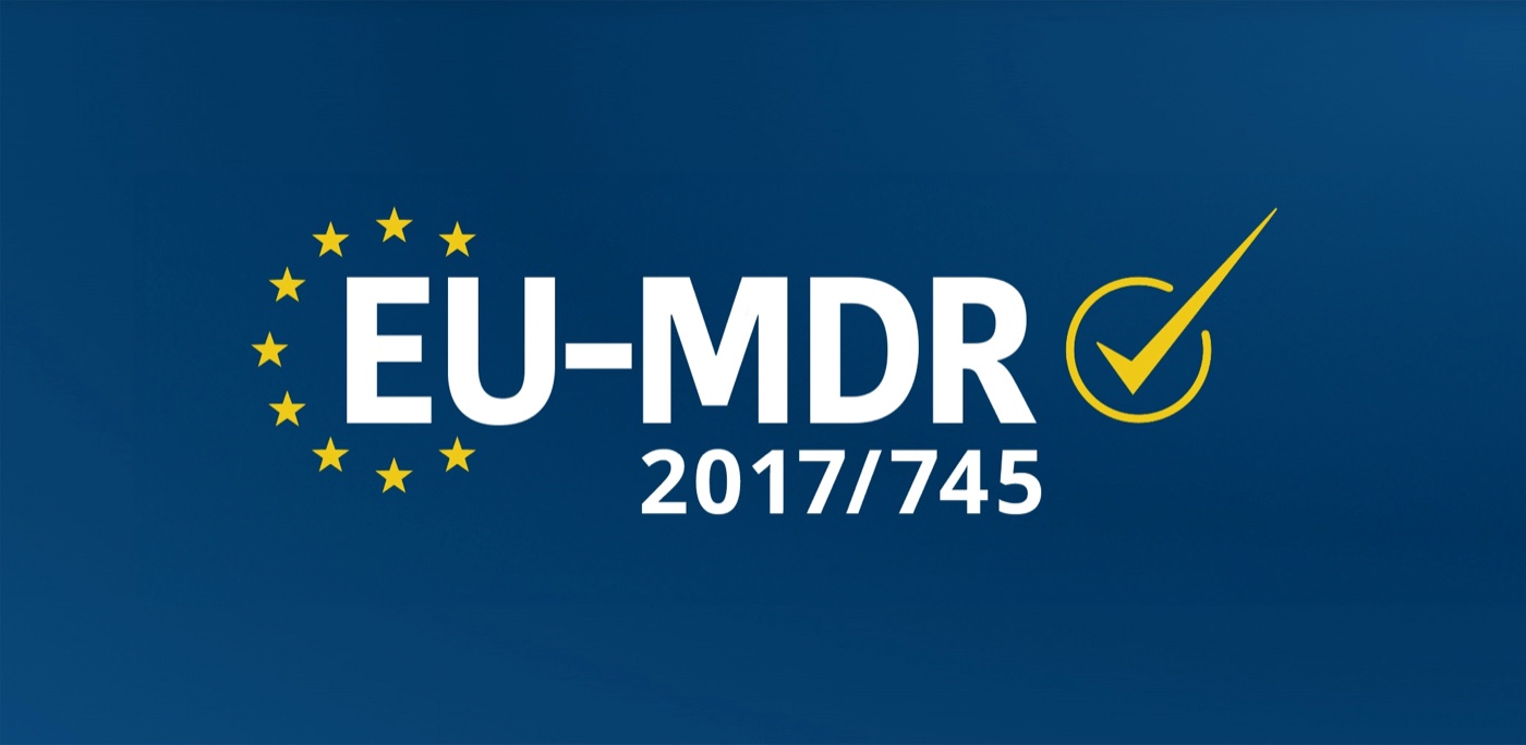 Logo EU-MDR, règlement européen (UE) 2017/745 relatif aux dispositifs médicaux